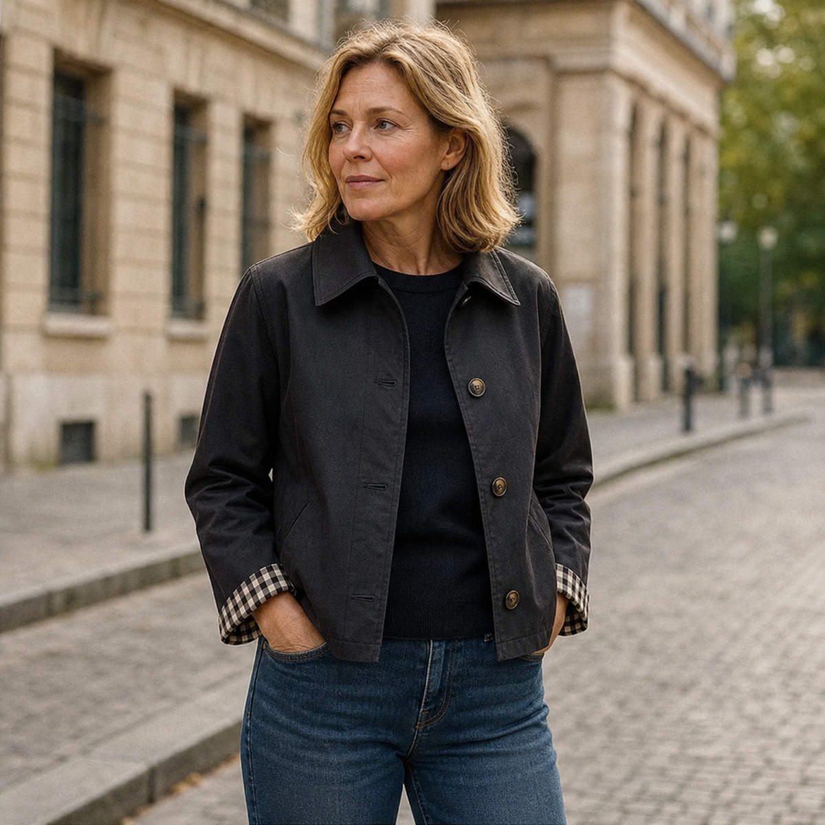 Ubalda Boccaccio™ Giacca corta versatile per look casual e professionale