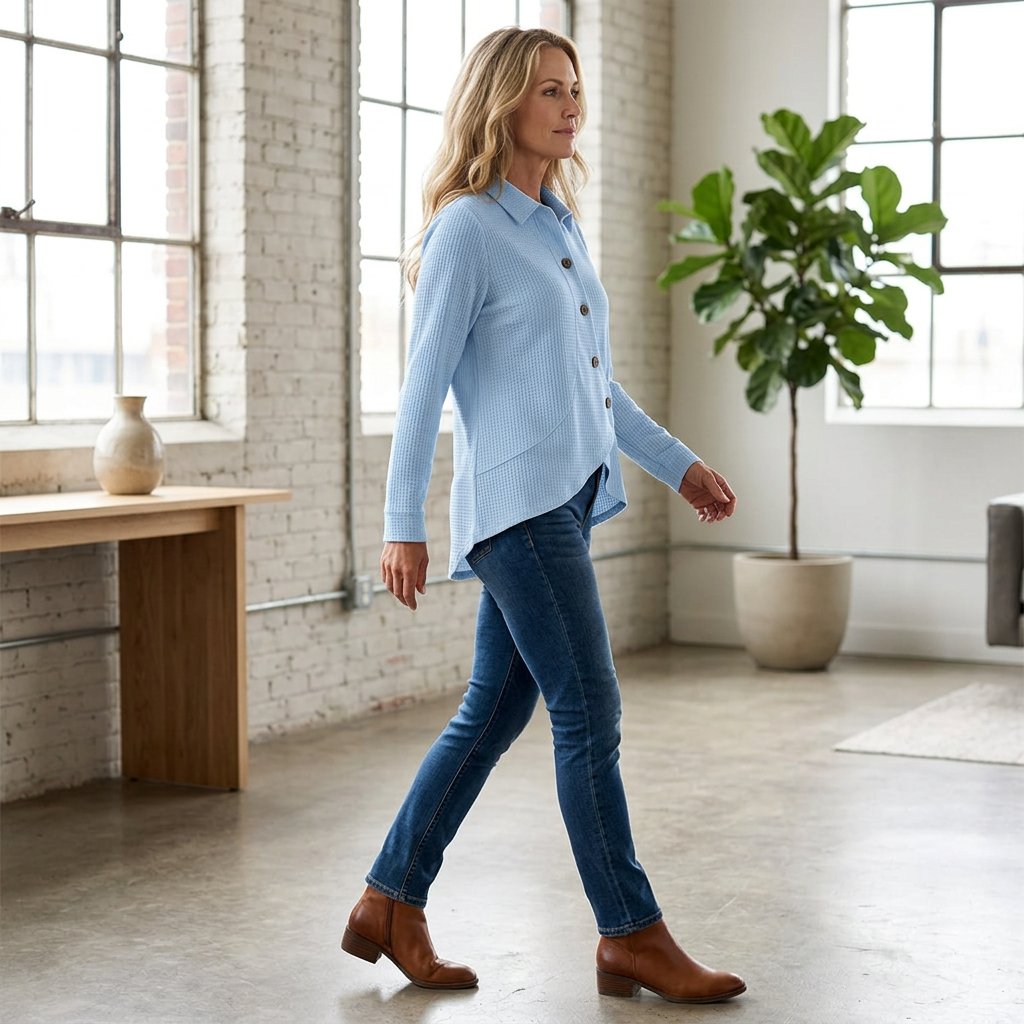 Ubaldina Ciriello™ Blusa comoda per uno stile senza sforzo