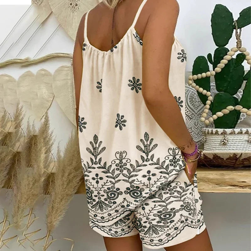 Uliva Tritapepe™ Set estivo leggero canotta e shorts