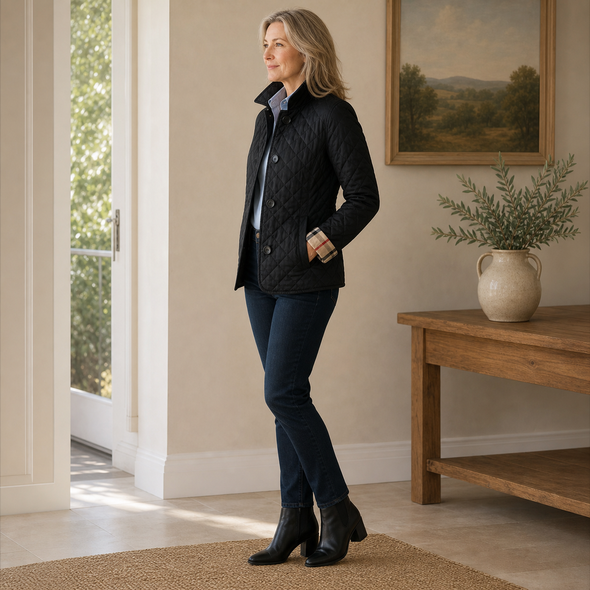 Urania Roselli™ Giacca trapuntata leggera per layering senza sforzo