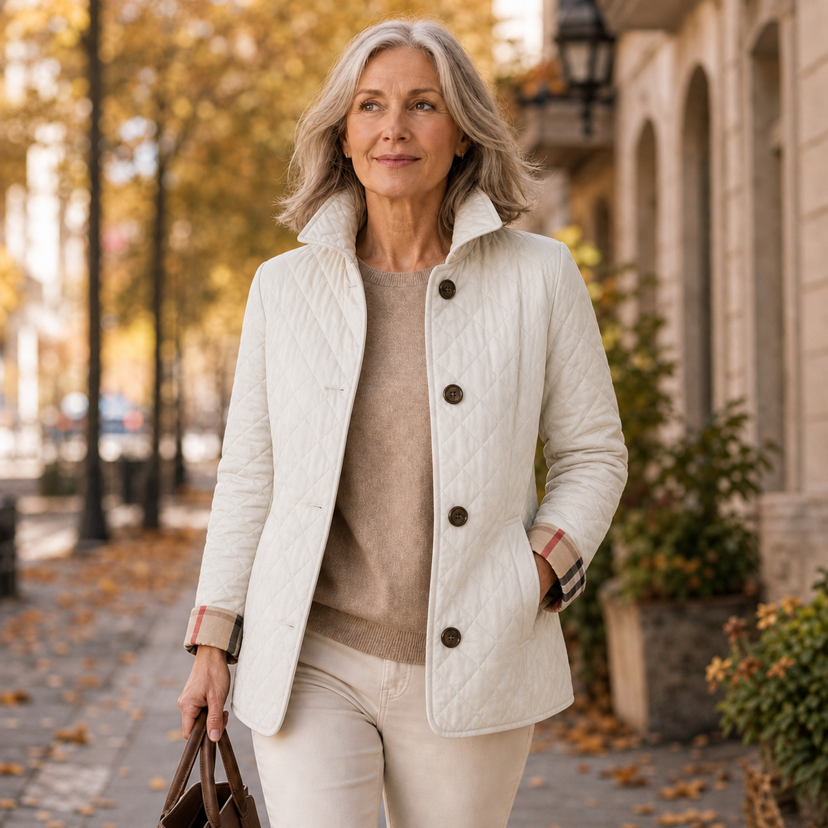 Urania Roselli™ Giacca trapuntata leggera per layering senza sforzo
