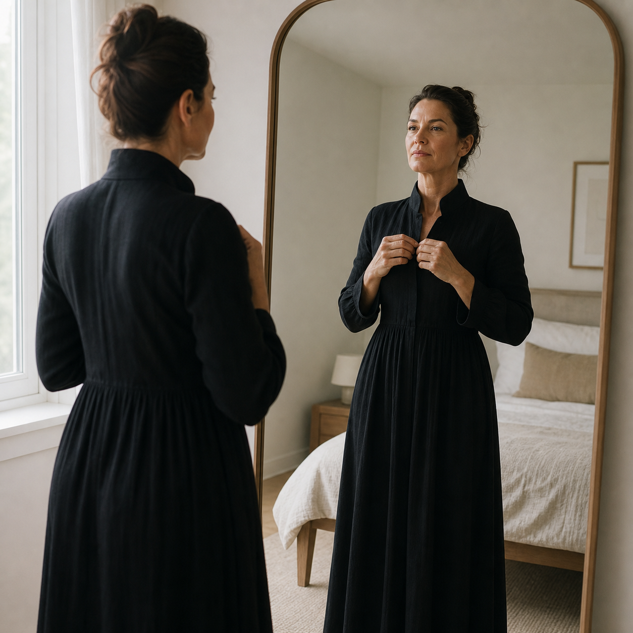 Valentina Vecchietti™ Vestito maxi traspirante per uno stile senza sforzo