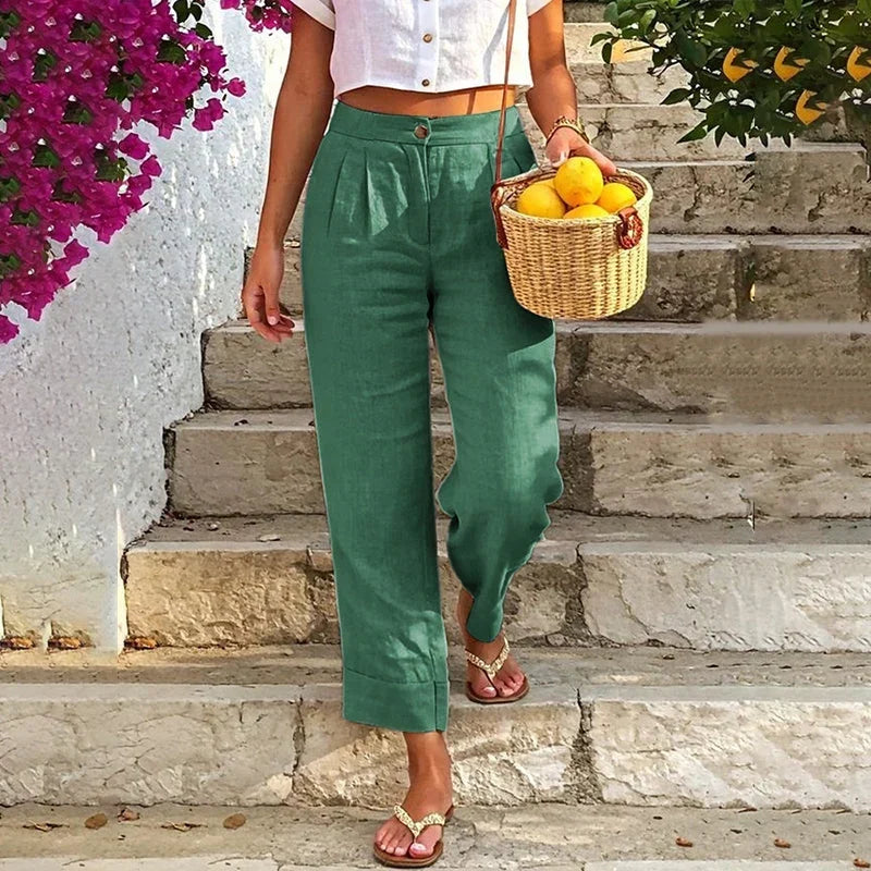 Valeria Bonarrigo™ Pantaloni traspiranti da ufficio e tempo libero