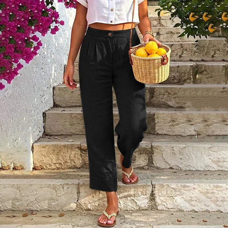 Valeria Bonarrigo™ Pantaloni traspiranti da ufficio e tempo libero