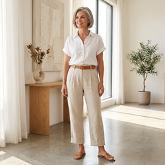 Valeria Bonarrigo™ Pantaloni traspiranti da ufficio e tempo libero