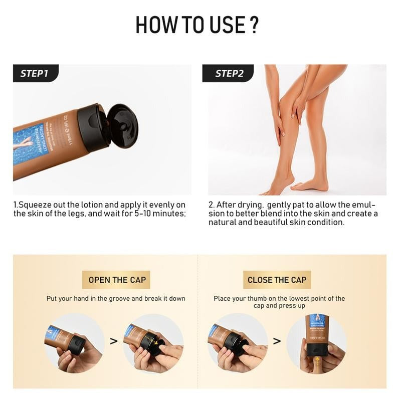 Velashané™ Crème a copertura perfetta per le gambe