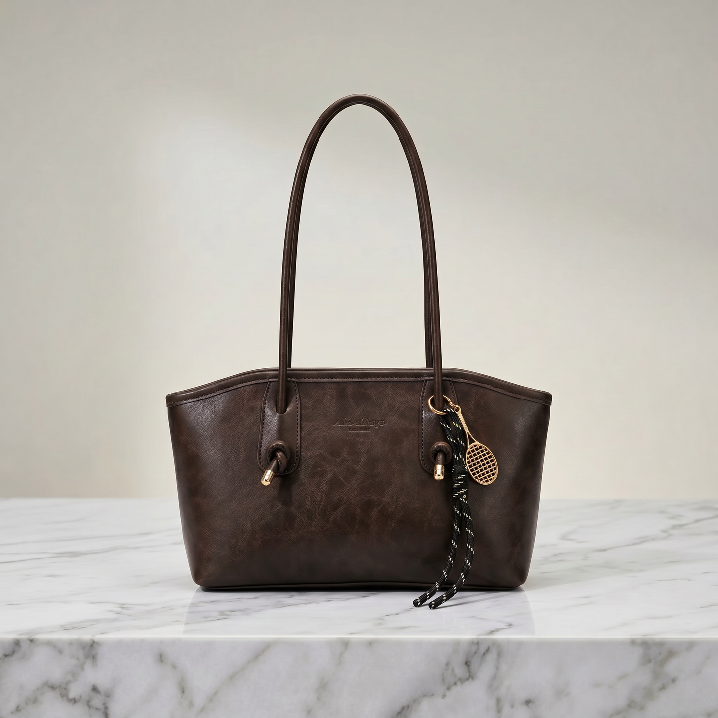 Velour Muse™ Borsa a spalla in pelle chic retrò