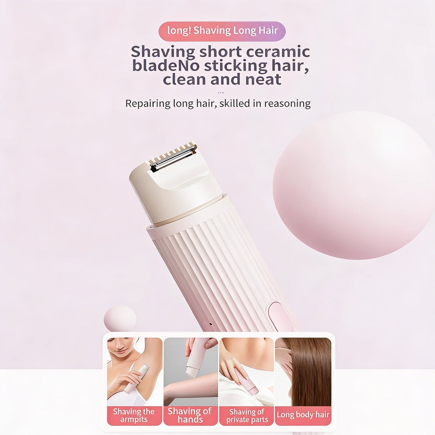 Velurané™ Rasoio elettrico delicato da donna