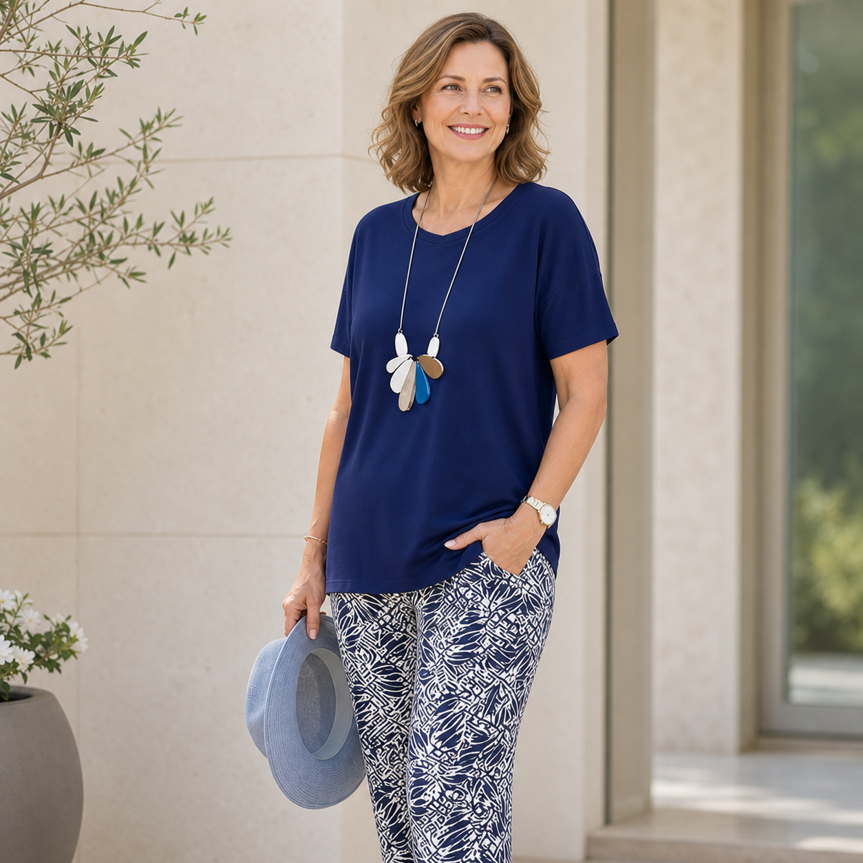 Vincenza Fossati™ Completo due pezzi coordinato per uno stile senza sforzo
