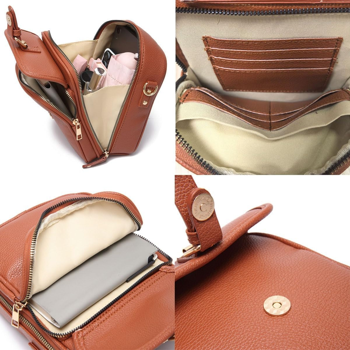 VinCross Pro™ Compact Messenger Bag with Multiple Pockets