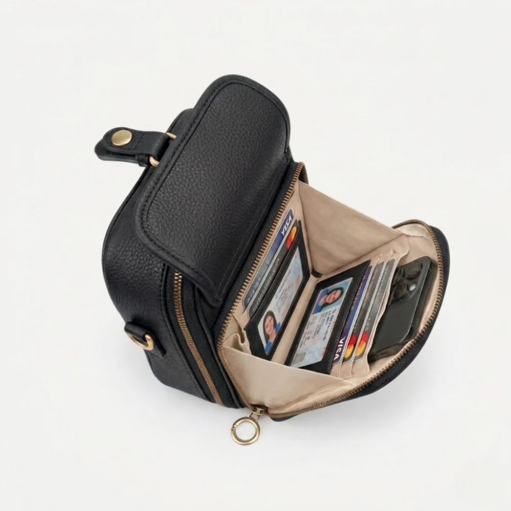 VinCross Pro™ Compact Messenger Bag with Multiple Pockets
