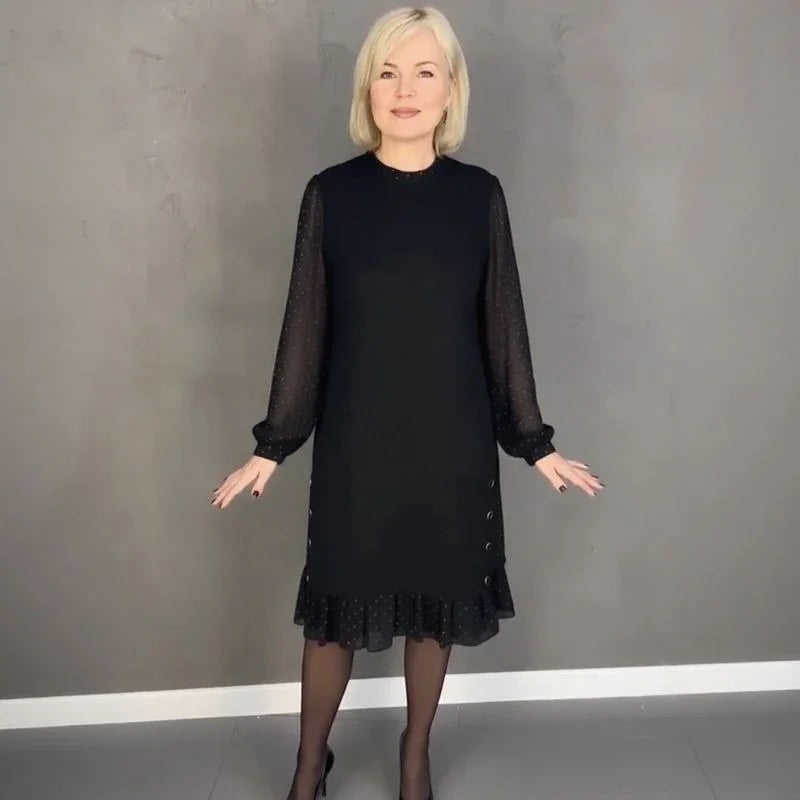 Viviana Viviana Beltrami Elegant Midi Dress - full length gallery view