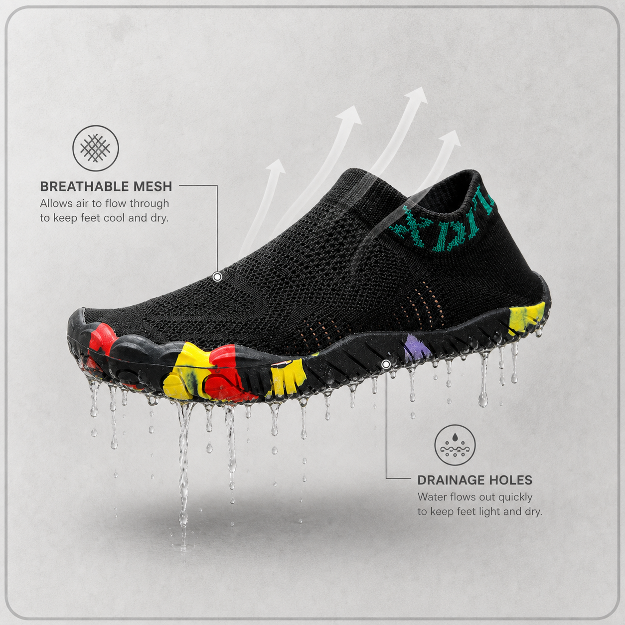WadeFlow™ Scarpe da guado versatili per terra e acqua