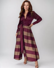 Wanda Cutino™ Abito elegante autunnale dal giorno alla sera