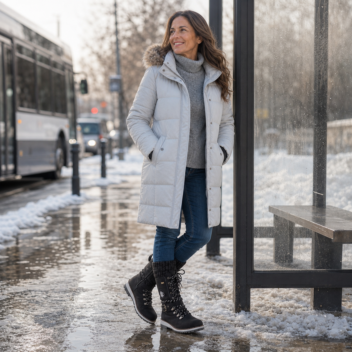 WarmStride Pro™ Stivali invernali termici per camminare sul ghiaccio