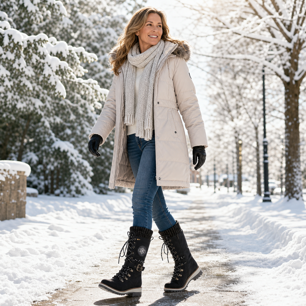 WarmStride Pro™ Stivali invernali termici per camminare sul ghiaccio