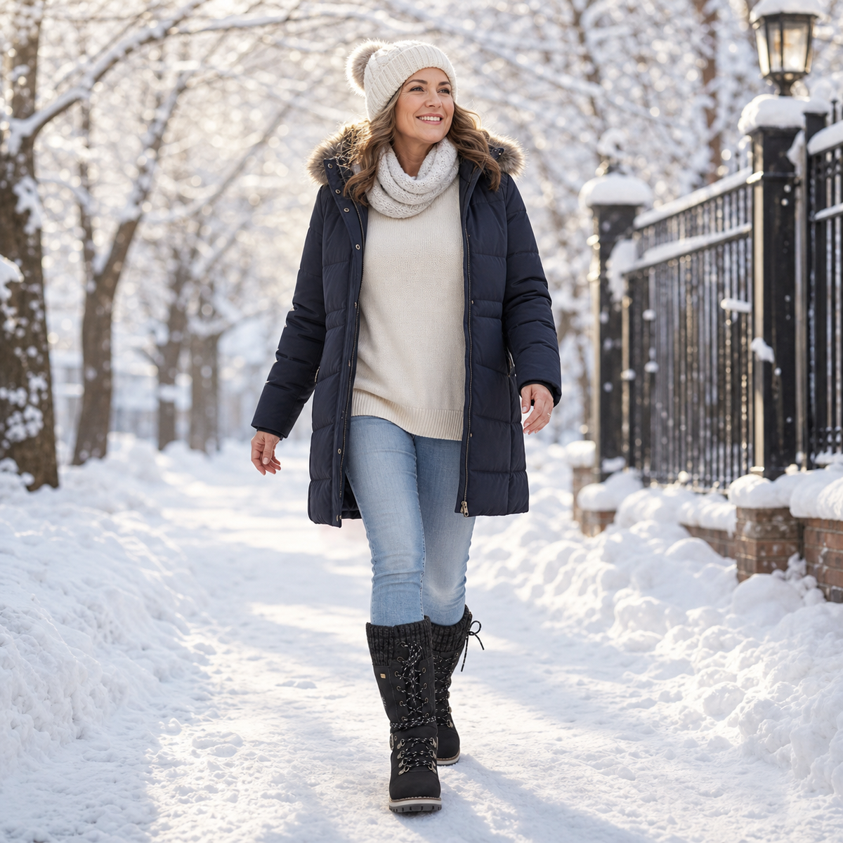 WarmStride Pro™ Stivali invernali termici per camminare sul ghiaccio