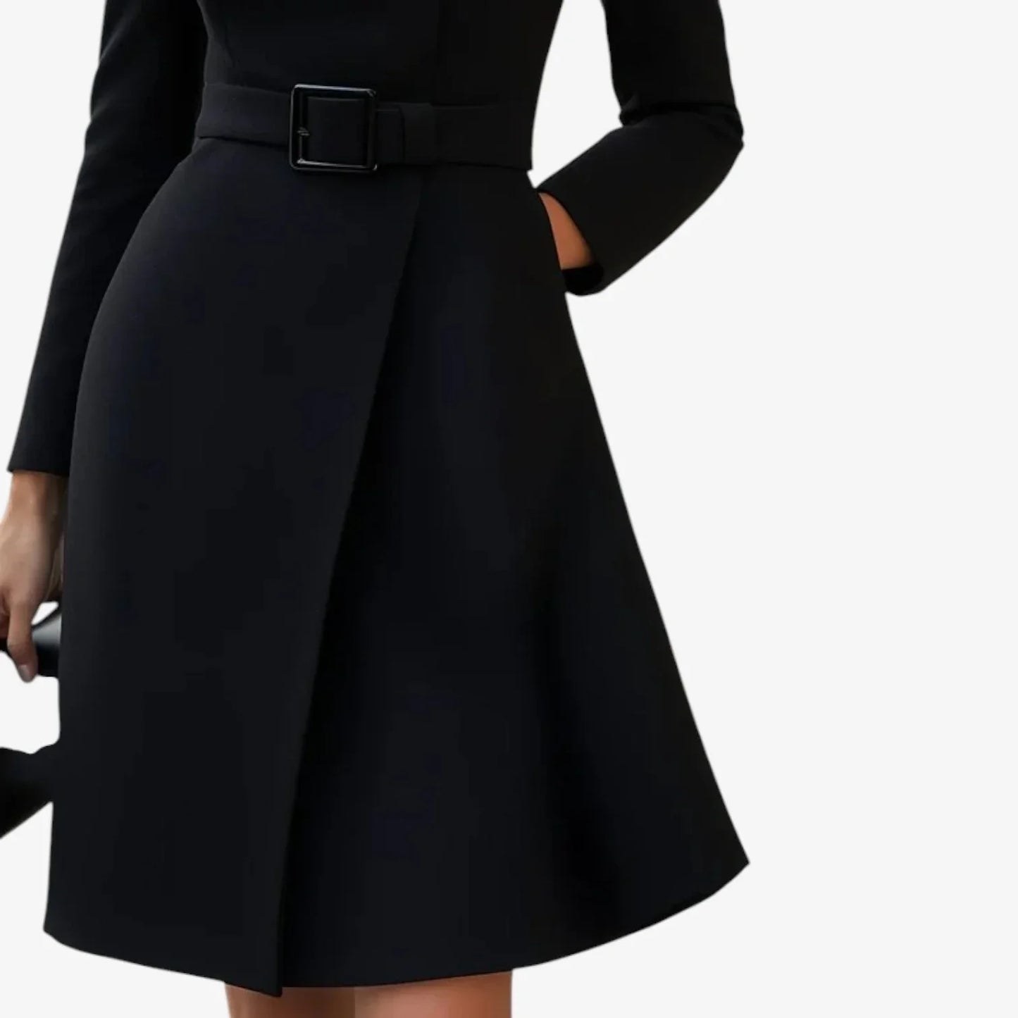 Yara Balducci™ Abito con cintura per un'eleganza senza sforzo