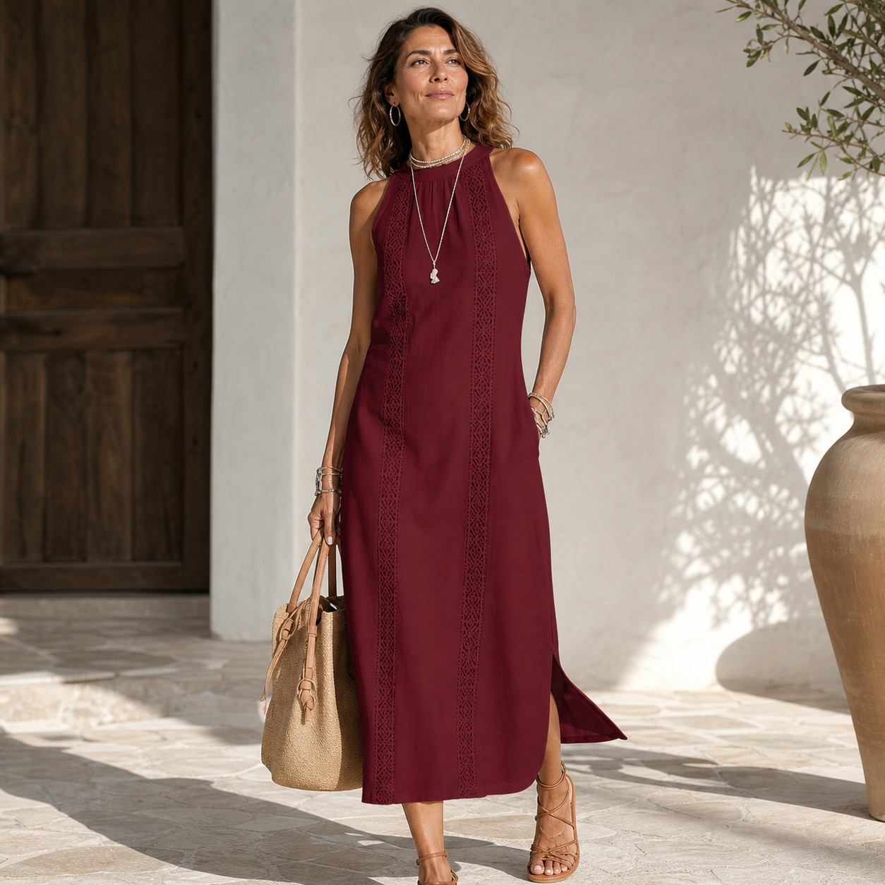 Zaira Zanardi™ Vestito midi versatile per uno stile senza sforzo