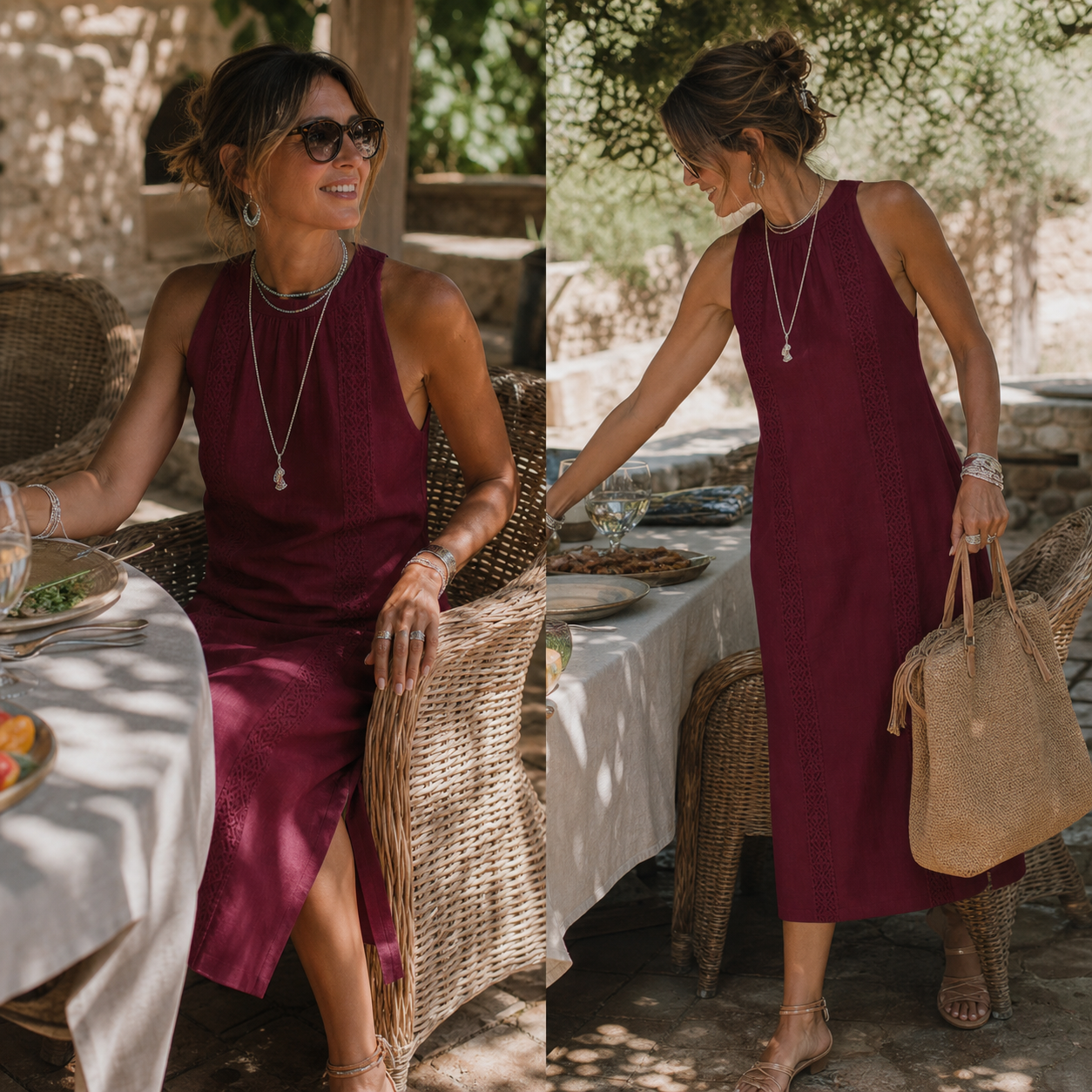 Zaira Zanardi™ Vestito midi versatile per uno stile senza sforzo