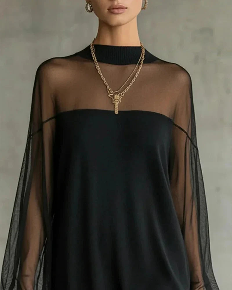 Zelinda Balducci™ Effortless Sheer Dress for Casual Occasions