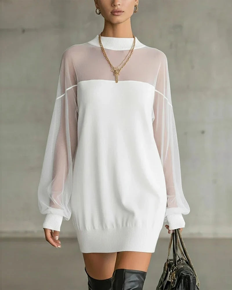 Zelinda Balducci™ Effortless Sheer Dress for Casual Occasions