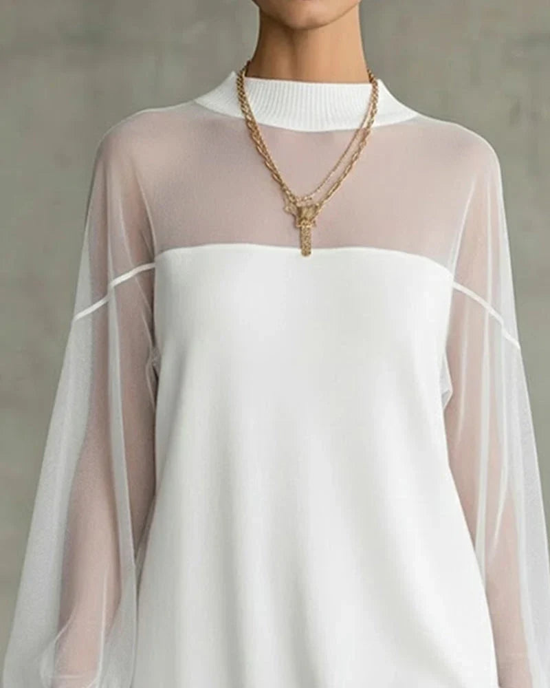 Zelinda Balducci™ Effortless Sheer Dress for Casual Occasions